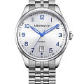 Aerowatch Aerowatch Les Grandes Classiques 60996 AA01 M  60996 AA01 M механические мужские часы серебристый циферблат, браслет нержавеющая сталь — вид спереди